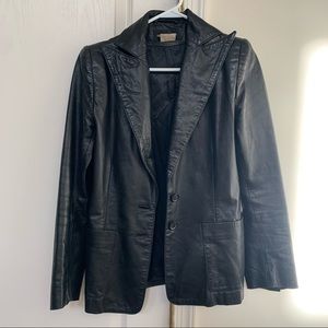 Vintage Ann demuelmeester leather jacket